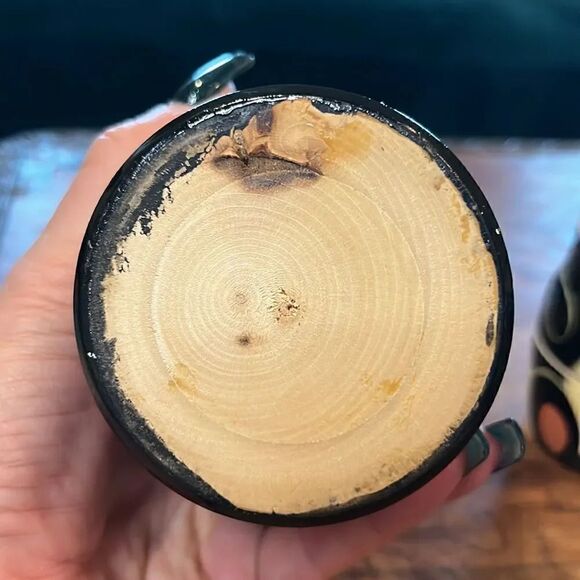 Russian Hand-painted Panda Family Wood Nesting Dolls! - Picture 5 of 6